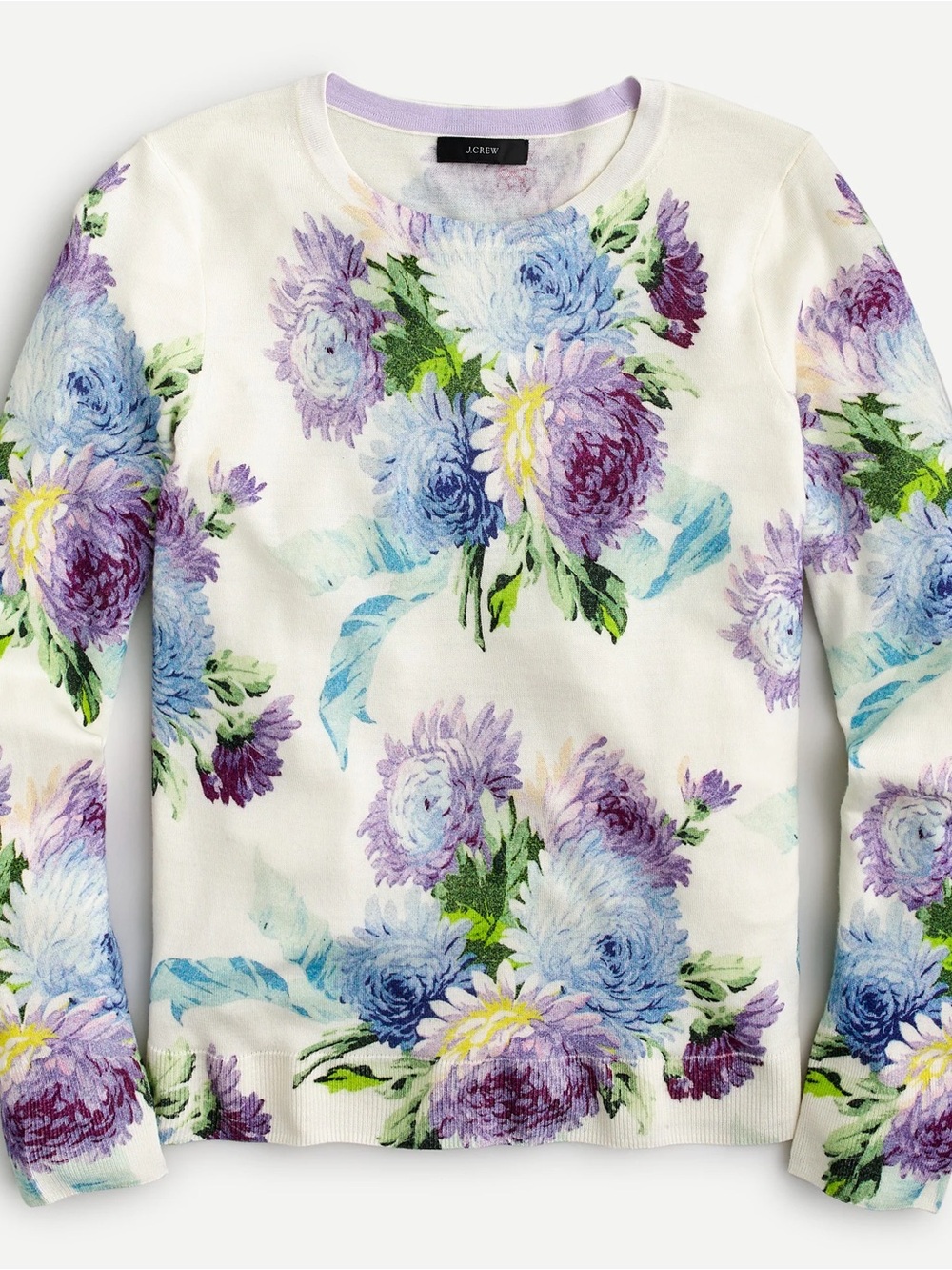 J Crew Margo Sweater in Floral